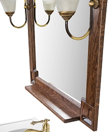 Водолей Зеркало Дубэлла 65 венге – фотография-3